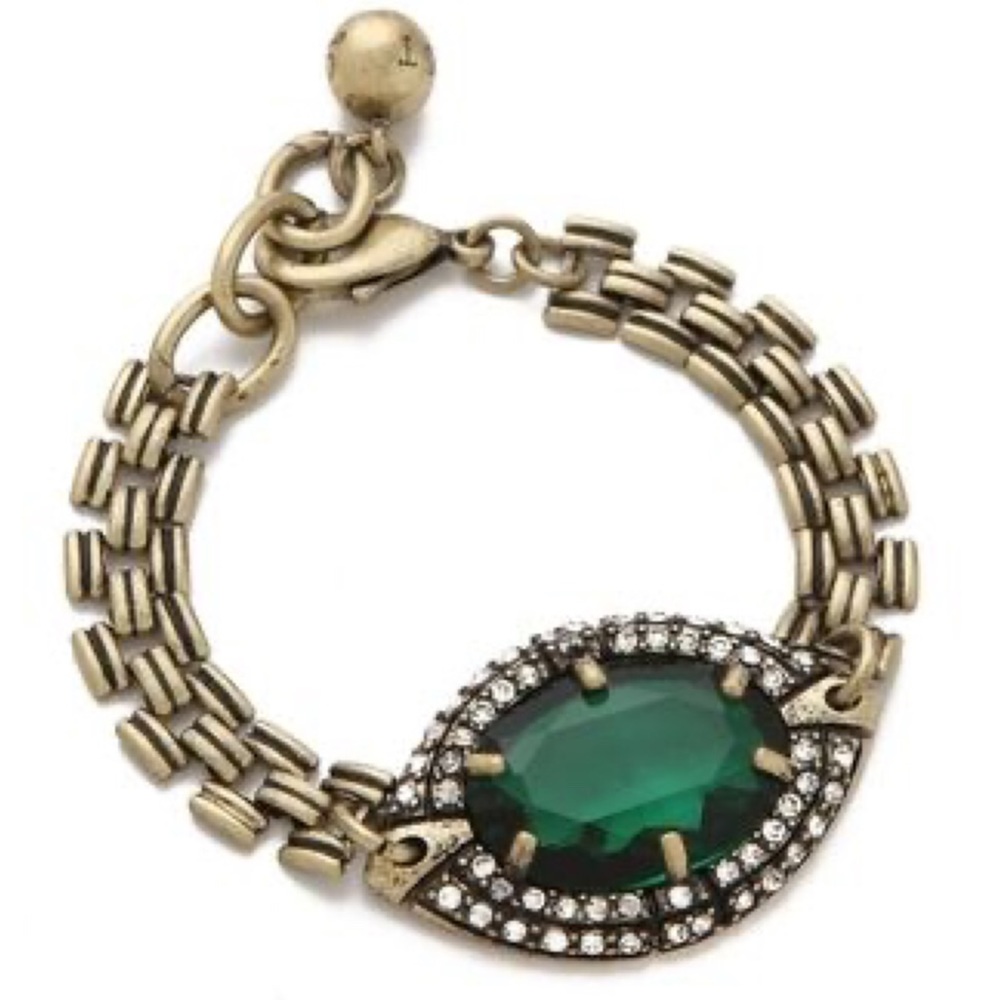 Lulu Frost Emerald Absinthe Bracelet
